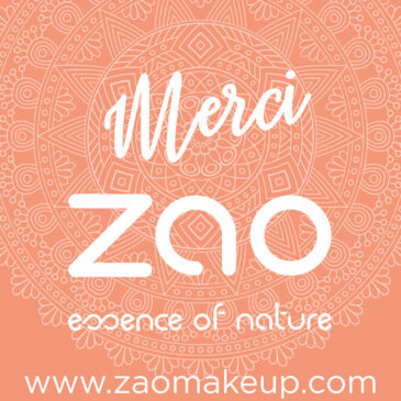 Don de maquillage par la marque Zao